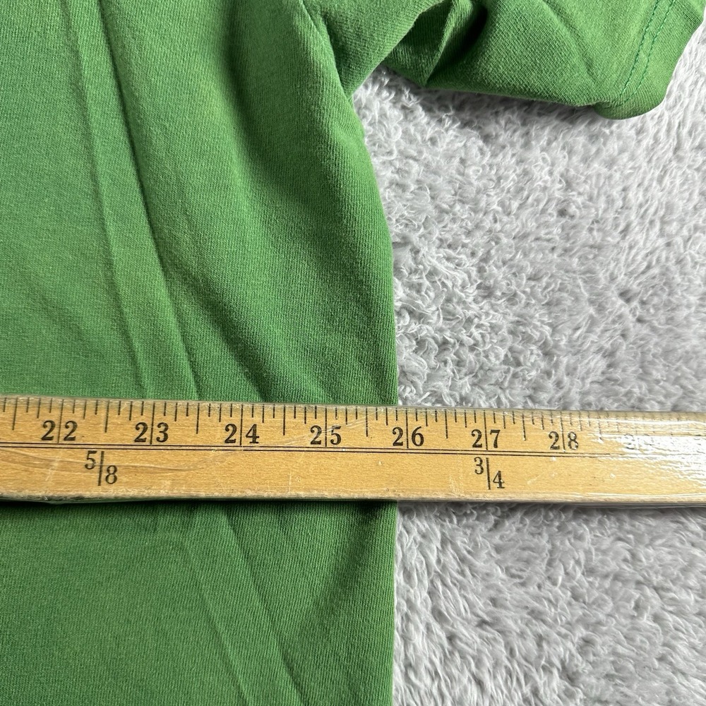 VINTAGE Nike T Shirt Mens XXL 2x Green Red‎ Yellow Logo Spell Out - Picture 4 of 8